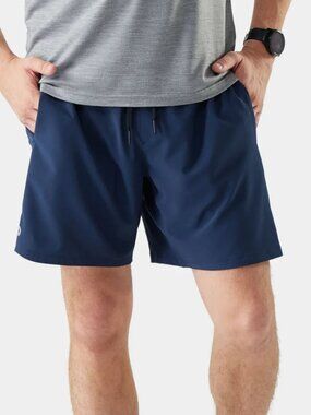 NWT Smartwool Men's Active Lined 7" Short, Deep Navy, Small